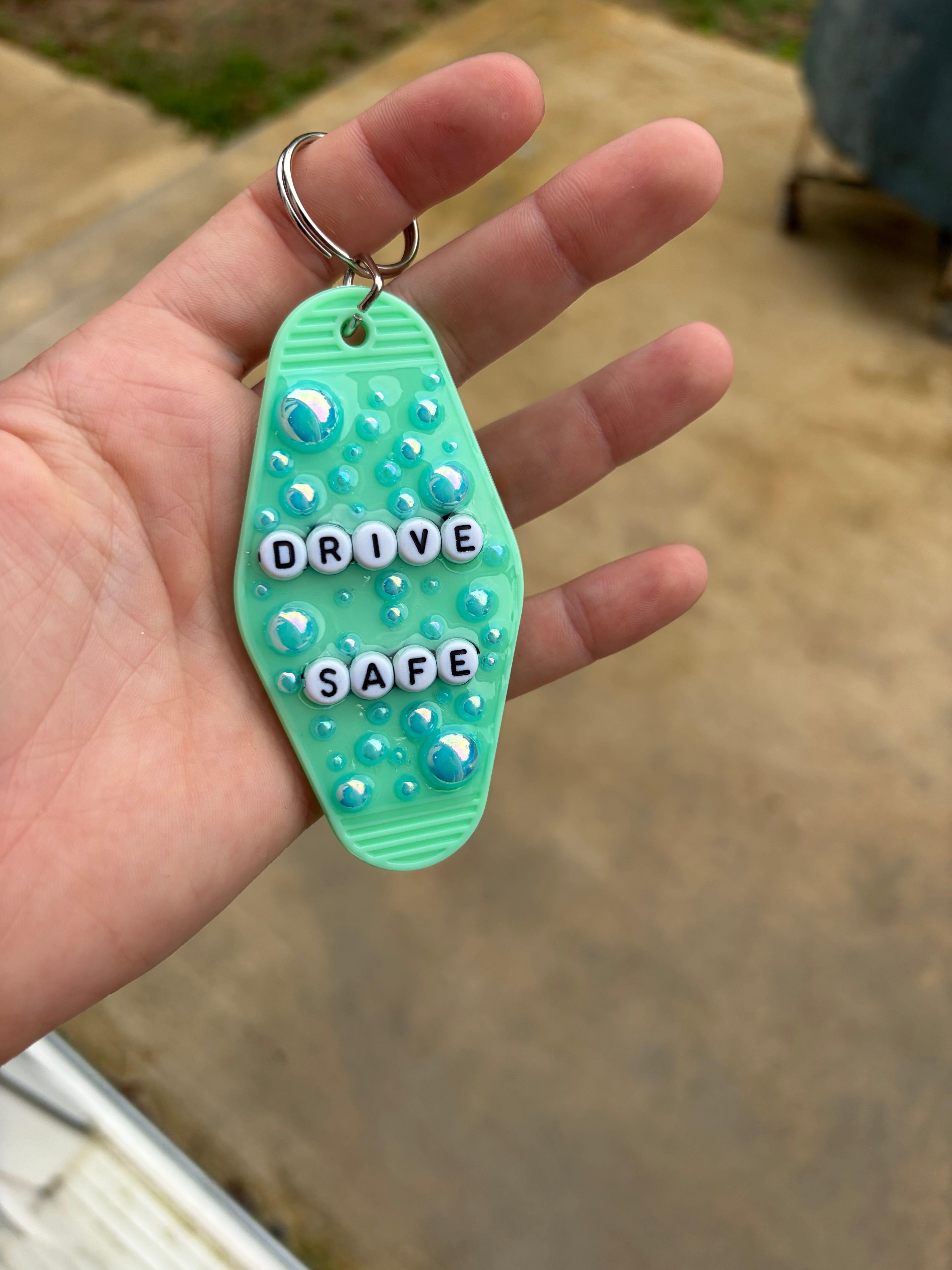 ‘Drive Safe’ keychain