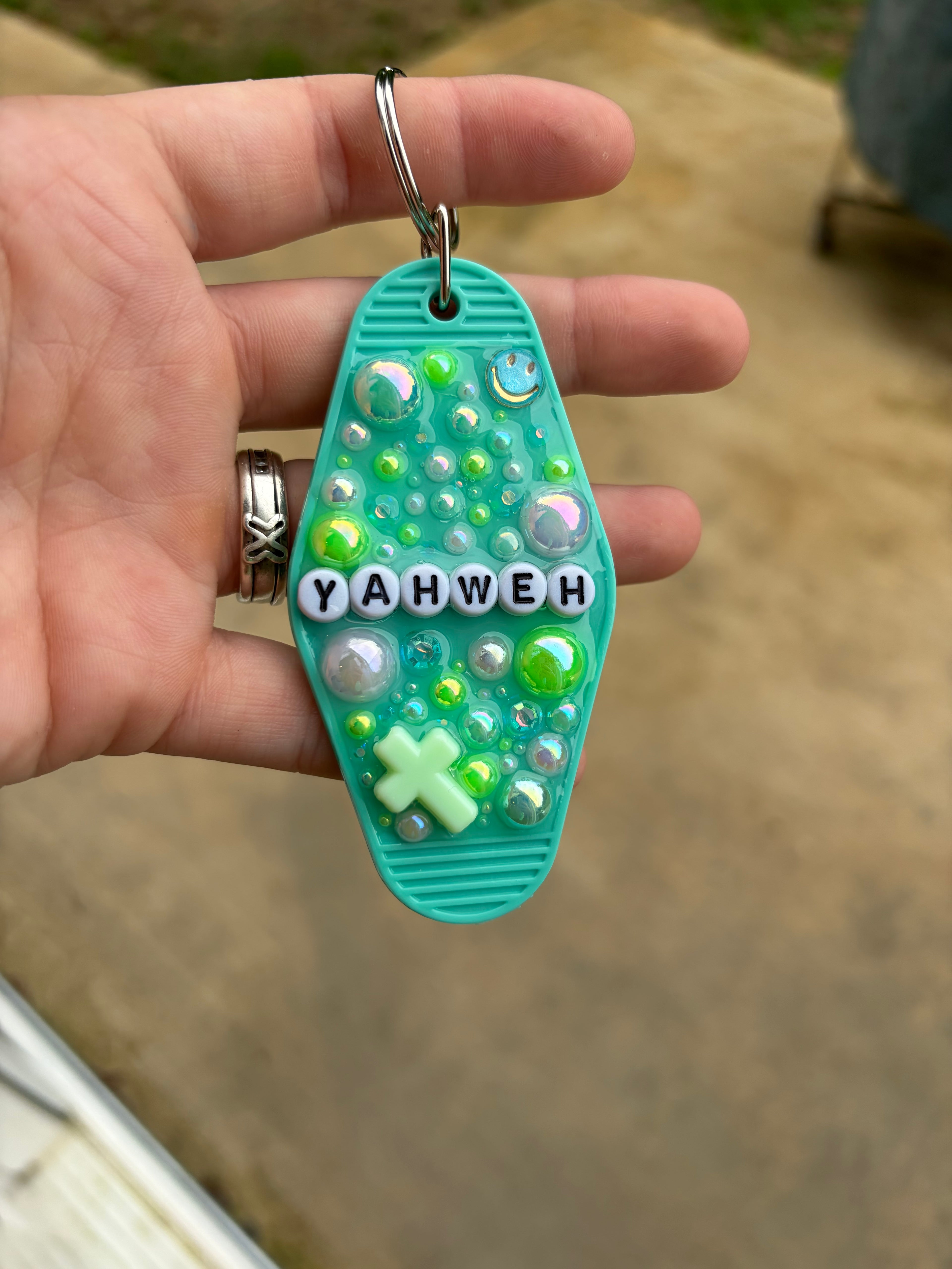 ‘YAHWEH’ keychain