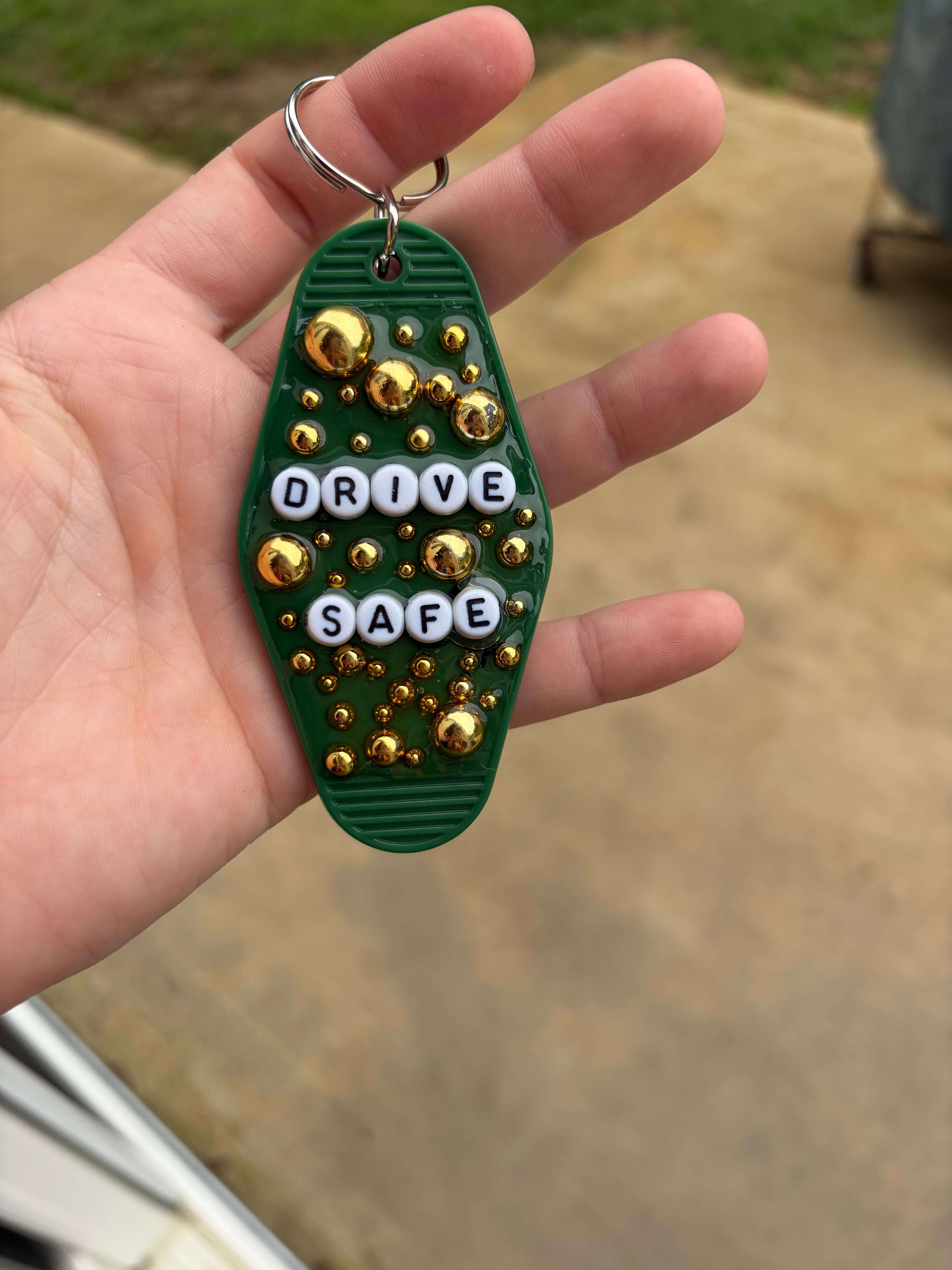 ‘Drive Safe’ keychain