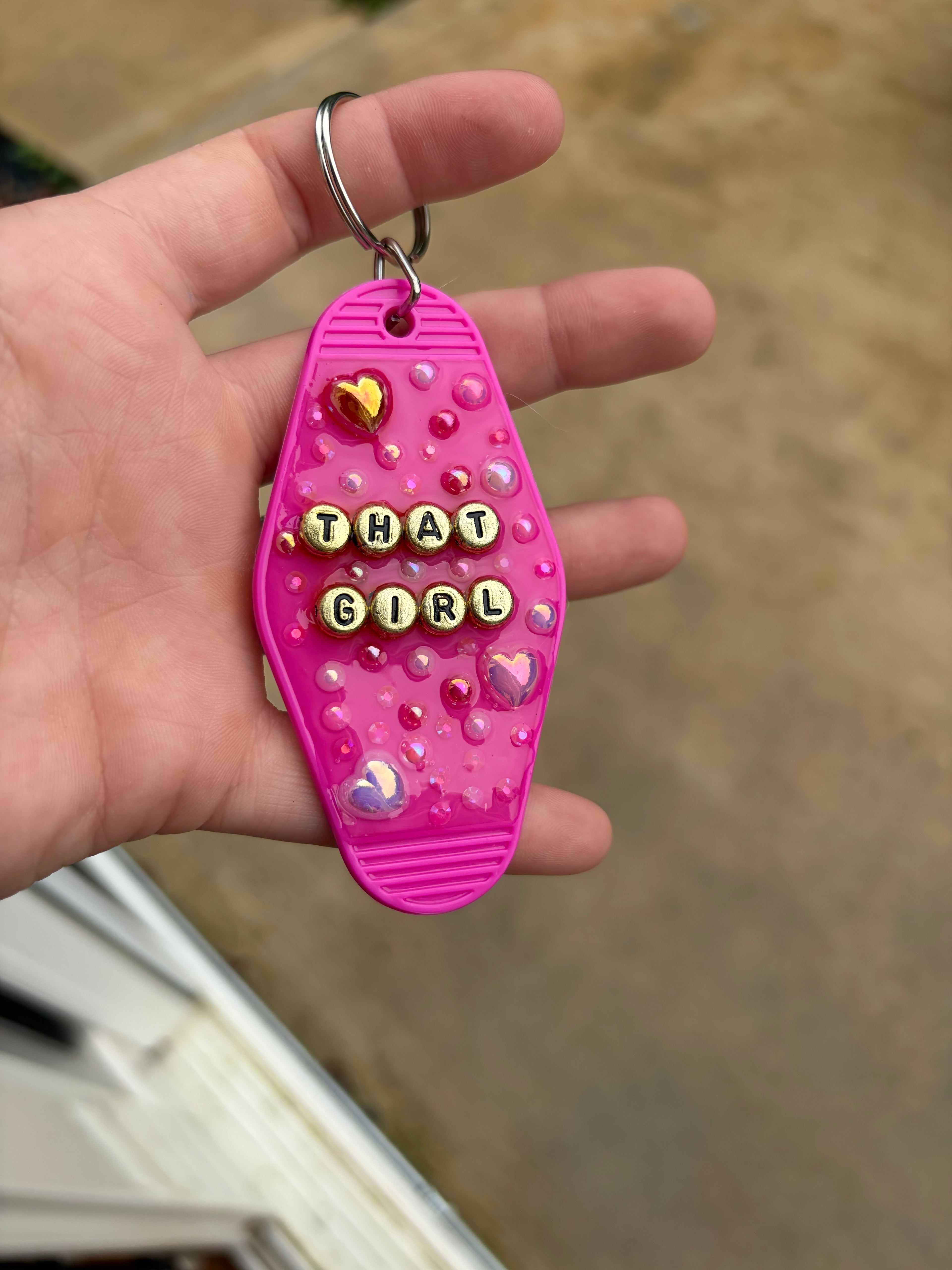 ‘That Girl’ keychain