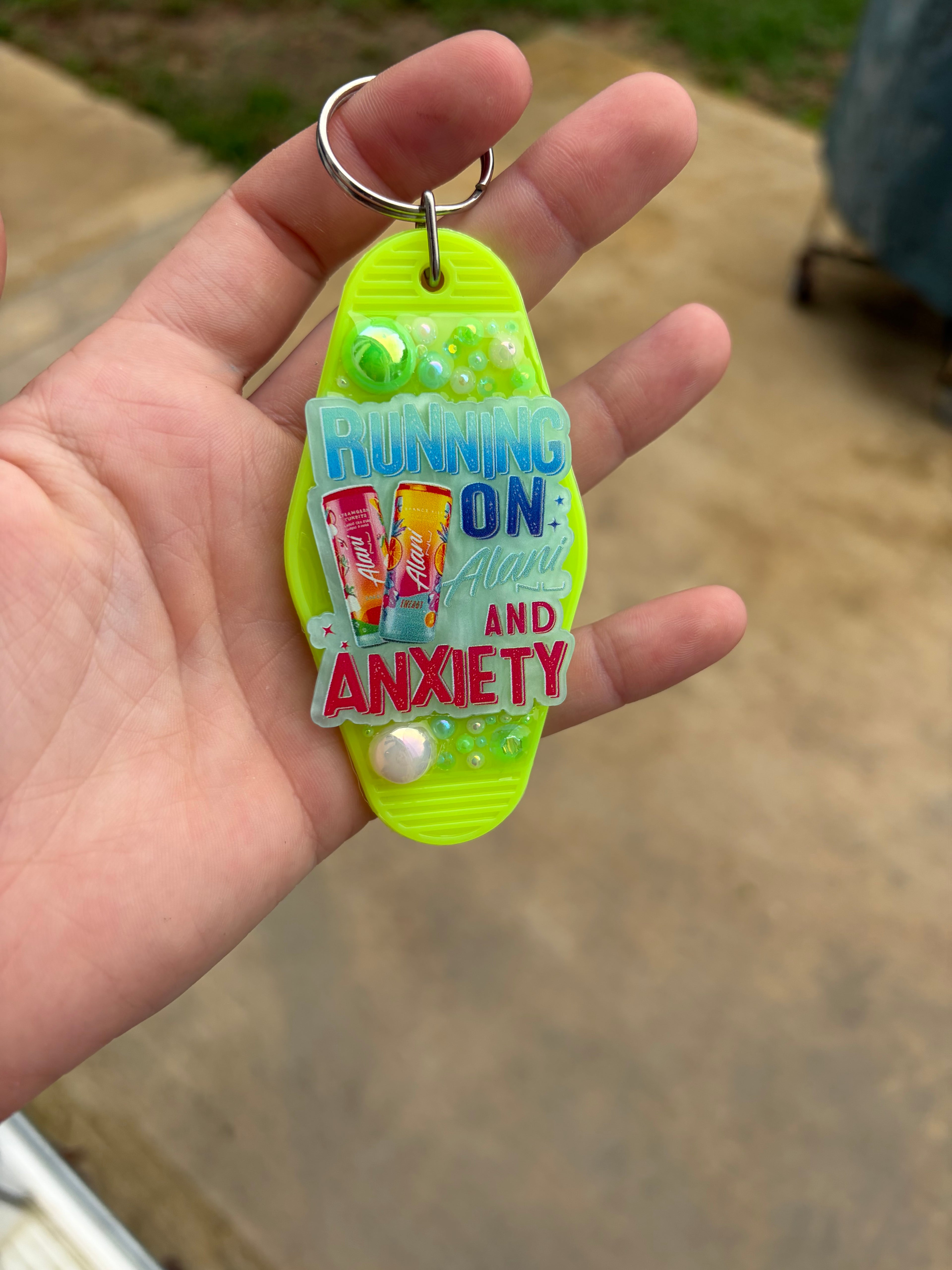 Yellow Alani keychain